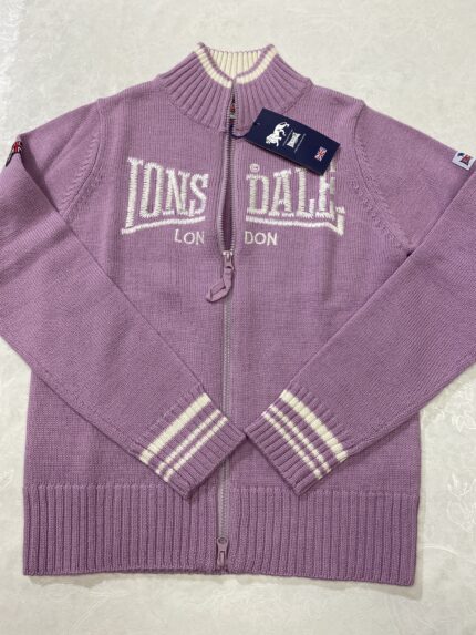 Maglioncino Lonsdale London viola tg L